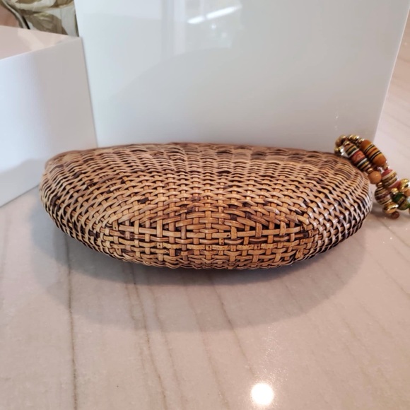 ⭐️Rodo Italy Vintage Wicker Clutch - Picture 3 of 10